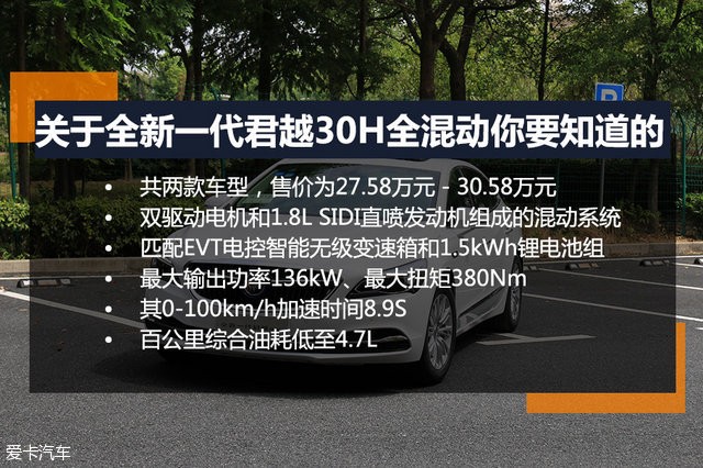 別克全新一代君越30H全混動