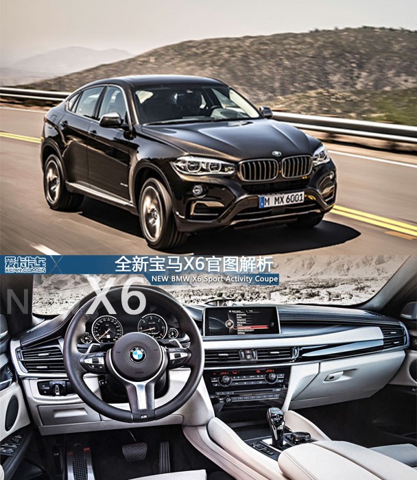 官圖解析新一代BMW X6