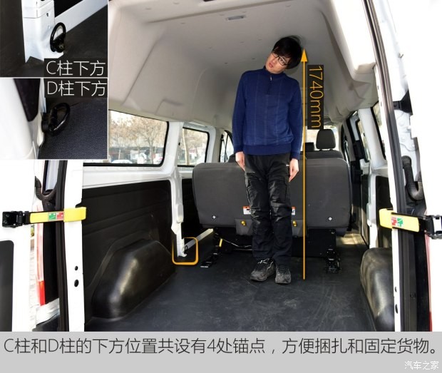 江鈴福特 全順 2017款 2.0T柴油多功能商用車中軸中頂 國V