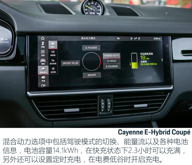 保時捷 Cayenne新能源 2020款 Cayenne E-Hybrid Coupé 2.0T