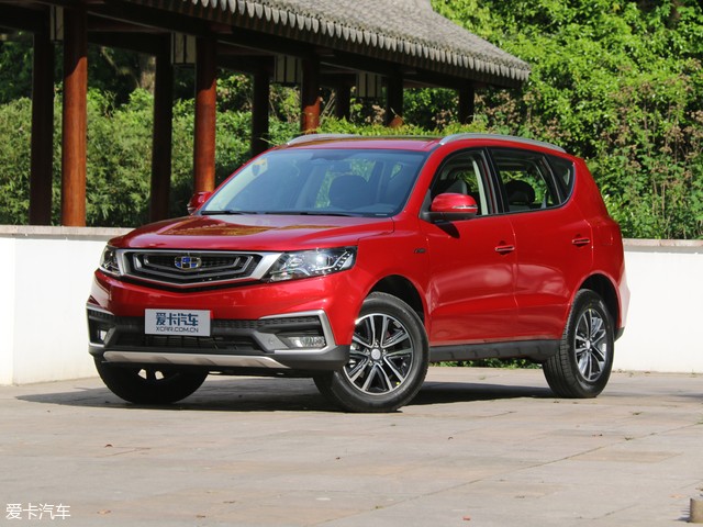 吉利汽車2018款遠(yuǎn)景SUV