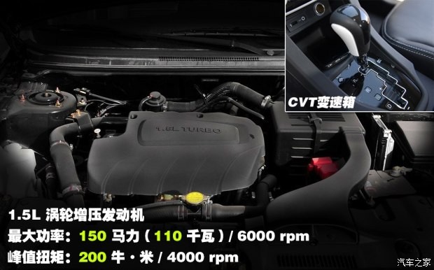 東南汽車 V5菱致 2015款 1.5T CVT智控型