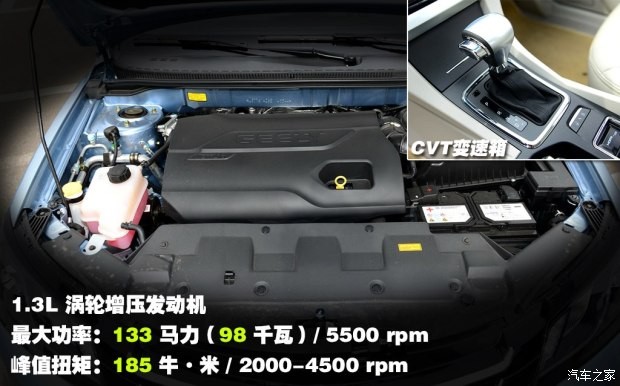 吉利汽車 帝豪 2014款 三廂 1.3T CVT尊貴型