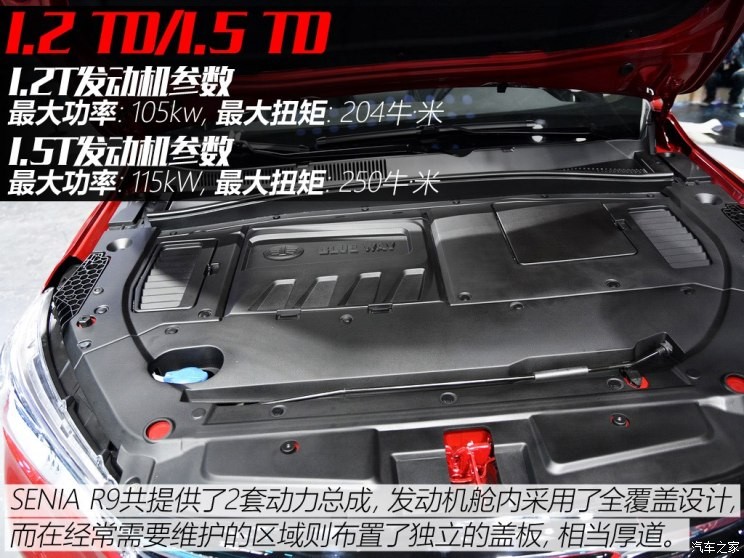 一汽奔騰 SENIA R9 2018款 基本型