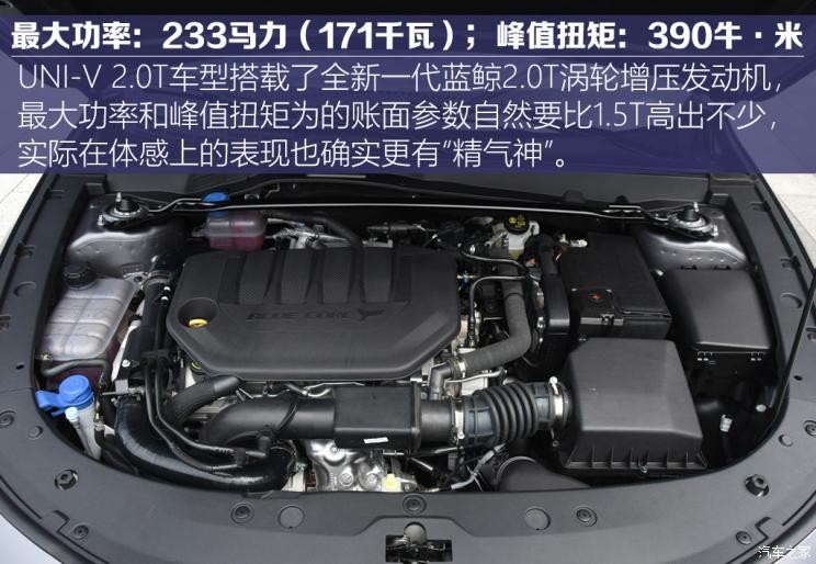 長安汽車 長安UNI-V 2022款 2.0T 運動版