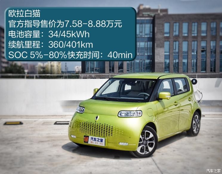 長(zhǎng)城汽車(chē) 歐拉白貓 2020款 360km 豪華型