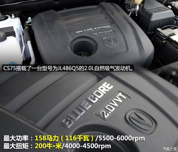 長(zhǎng)安汽車(chē) 長(zhǎng)安CS75 2014款 2.0L 手動(dòng)領(lǐng)先型