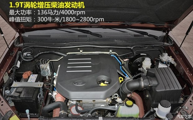 福迪汽車 攬福 2015款 1.9T 柴油兩驅(qū)豪華型