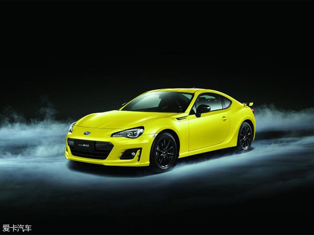 斯巴魯BRZ type-RS黃色特裝版