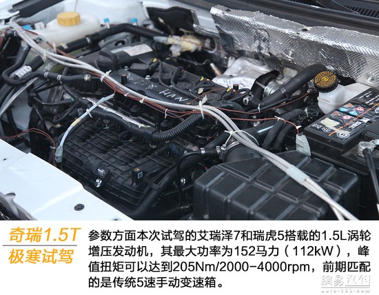 探秘奇瑞極寒測試 試駕艾瑞澤7 1.5T車型