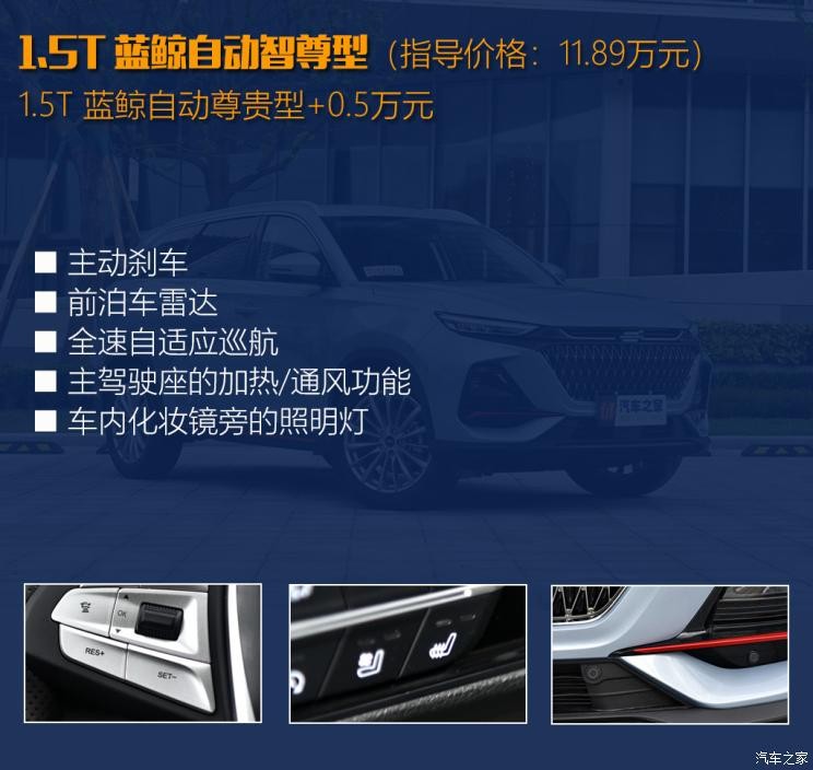 長安汽車 長安歐尚X7 PLUS 2022款 1.5T 藍(lán)鯨版自動(dòng)Geeker旗艦型