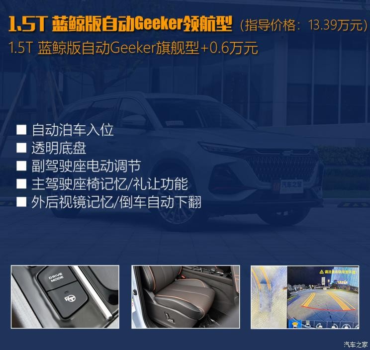 長安汽車 長安歐尚X7 PLUS 2022款 1.5T 藍(lán)鯨版自動(dòng)Geeker旗艦型