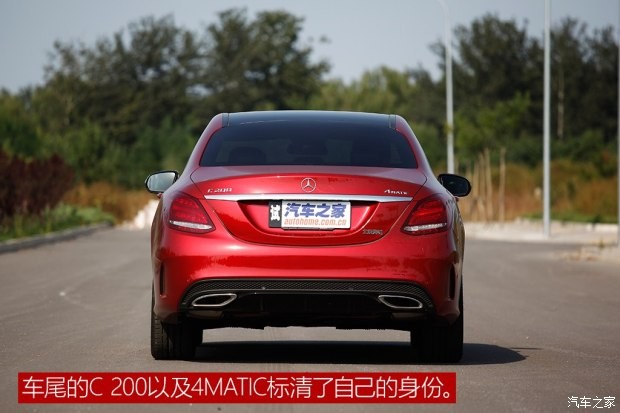 北京奔馳 奔馳C級 2015款 C 200 運動版 4MATIC