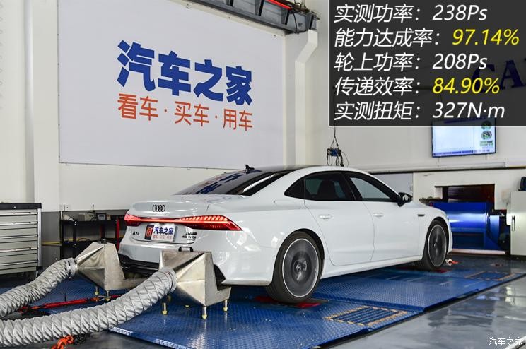 上汽奧迪 奧迪A7L 2022款 45 TFSI quattro S-line 白法師版