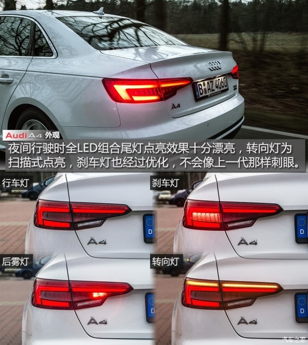 奧迪(進(jìn)口) 奧迪A4(進(jìn)口) 2016款 2.0 TFSI quattro