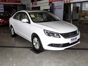 奇瑞汽車 艾瑞澤7 2015款 1.6L 手動致享版