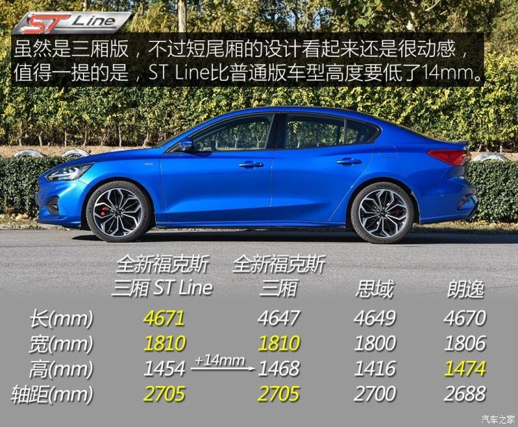 長(zhǎng)安福特 福克斯 2019款 三廂 EcoBoost 180 自動(dòng)ST Line